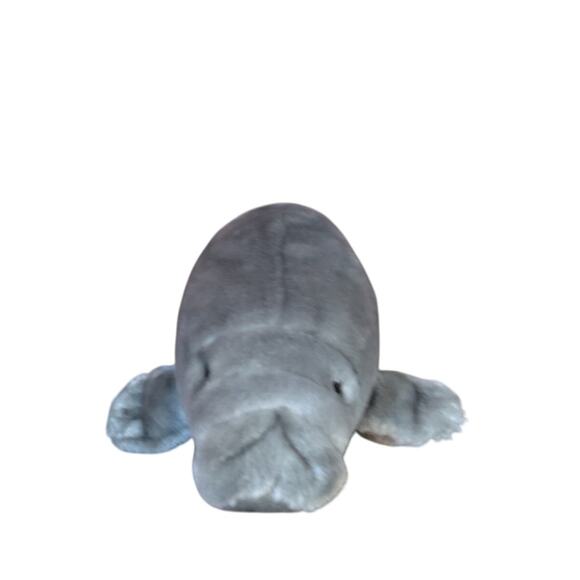 SeaWorld Manatee Plush Stuffed Animal - Excellent Condition! - Picture 2 of 7